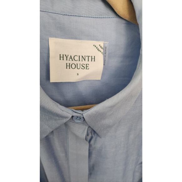 Hyacinth House Powder Blue Cindy Midi Dress Sz S - Picture 6 of 8